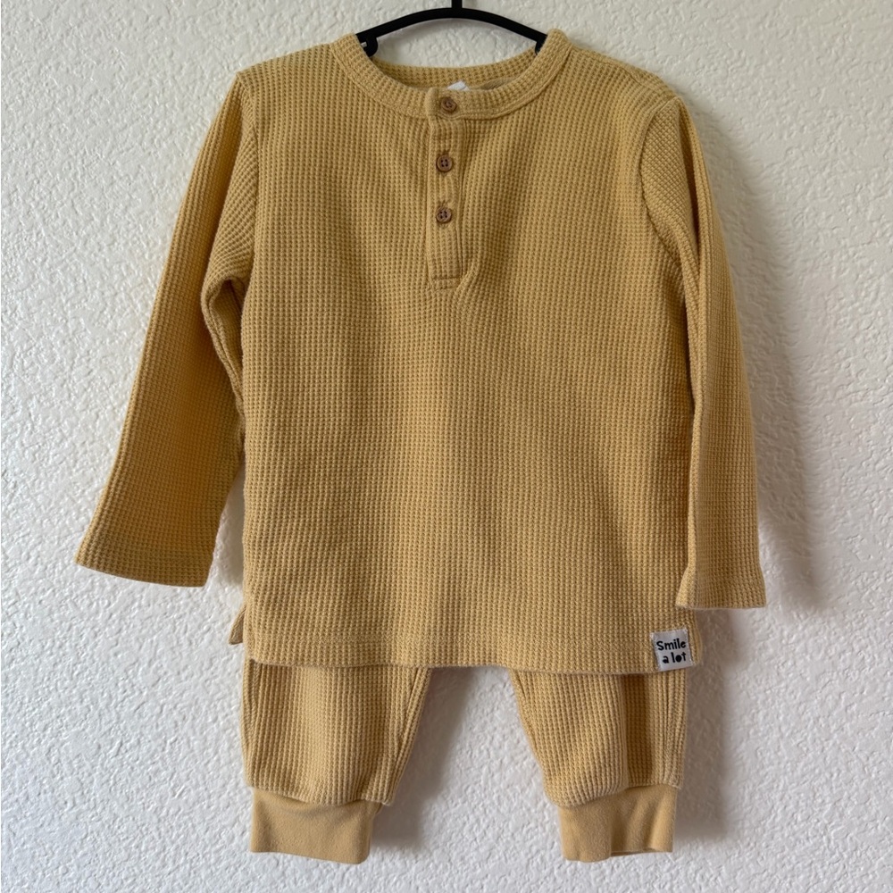 Toddler Yellow Lounge Set